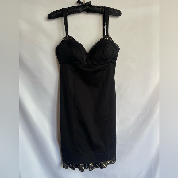 GUESS COCKTAIL DRESS BLACK SIZE S - Picture 1 of 4